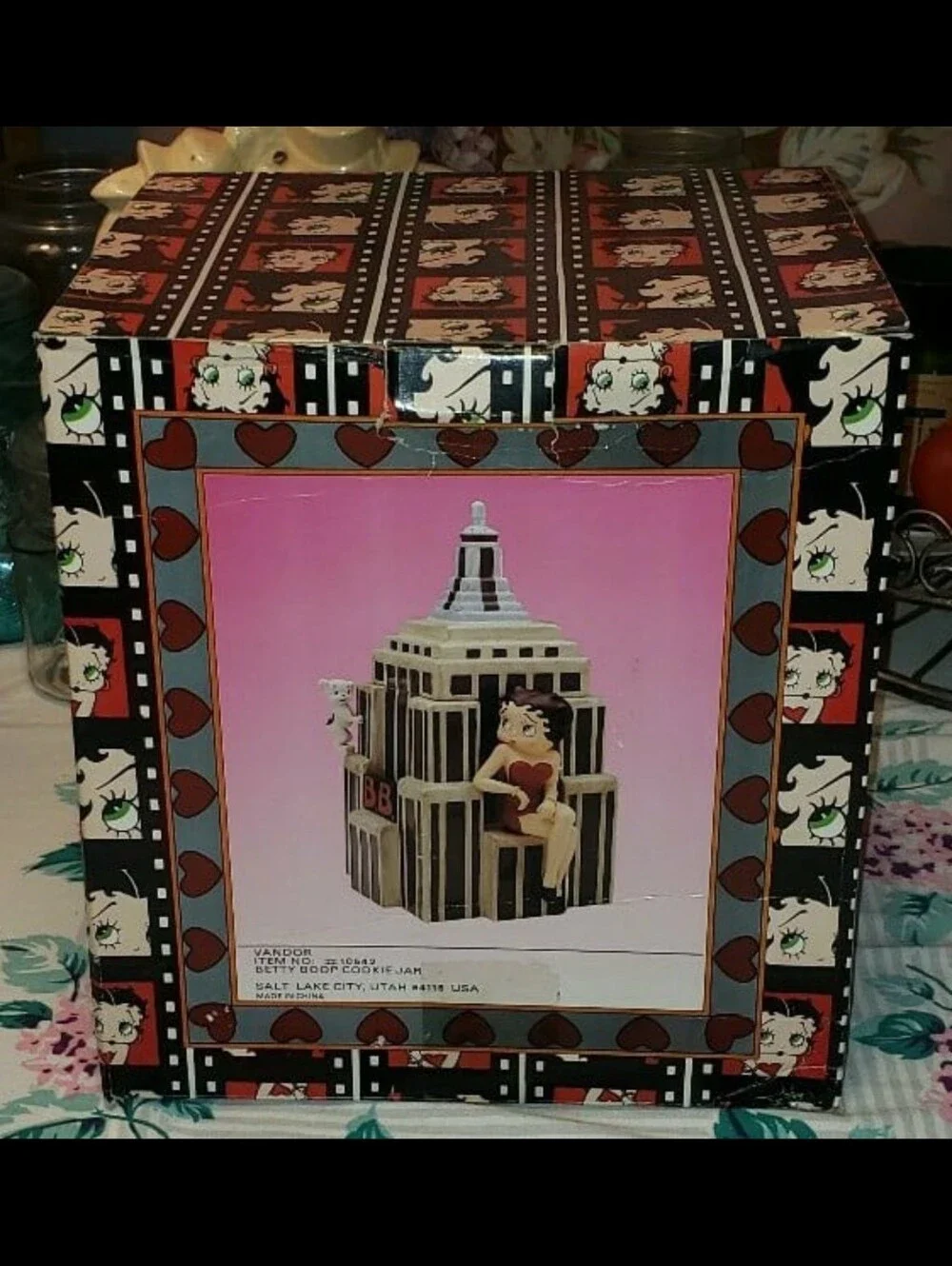 Vintage Y2K Customized Vandor Betty Boop Cookie Jar